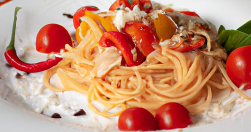 Linguine s pestem a cherry rajčaty