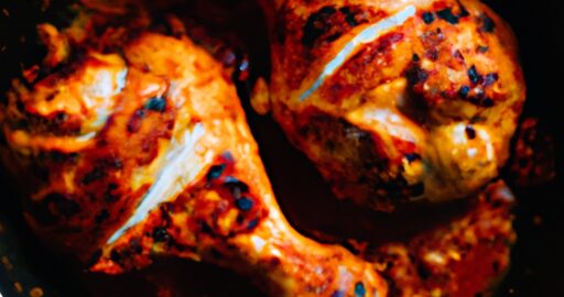 Tandoori kuřecí maso s rýží