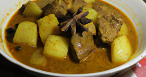 Kokosový karbanátek s batátovou kaší