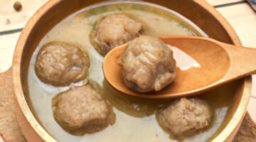Bakso – indonéské masové polévka