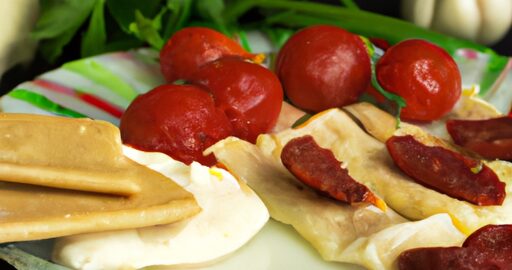 Placka s cizrna a zeleninou