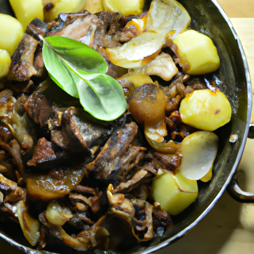 Hovězí bourguignonne s burgundským vínem