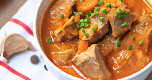 Guláš z čočky a zeleniny