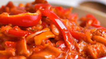 Lahodná plněná paprika s kuskusem