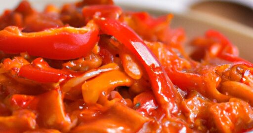 Lahodná plněná paprika s kuskusem