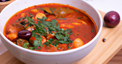 Italská polévka minestrone.