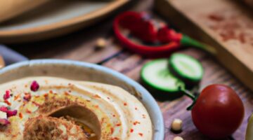 Hummus s cizrnou a tahini