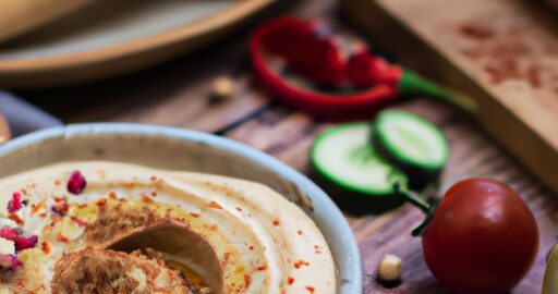 Hummus s cizrnou a tahini