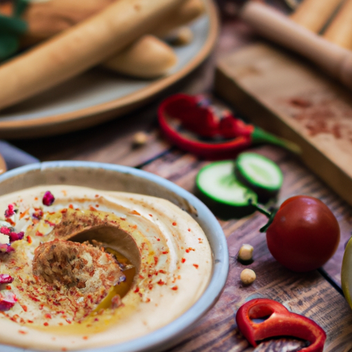 Hummus s cizrnou a tahini