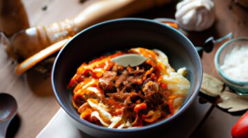 Hovězí ragú s červeným vínem