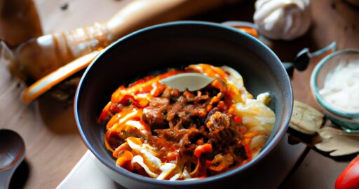 Hovězí ragú s červeným vínem