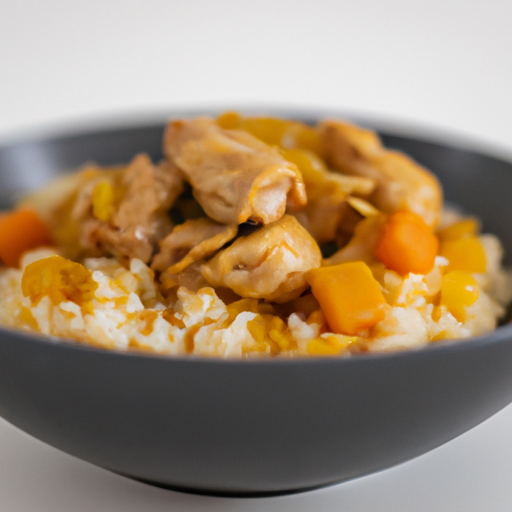 Rýžová kulička s masovou nádivkou