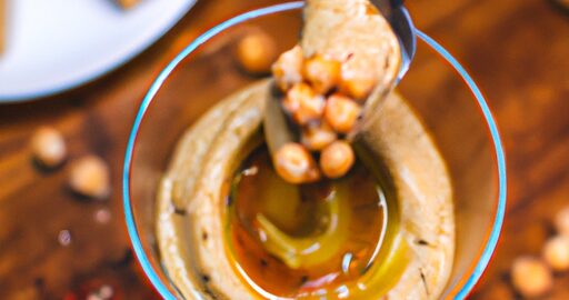 Hummus s bazalkou a pomerančem