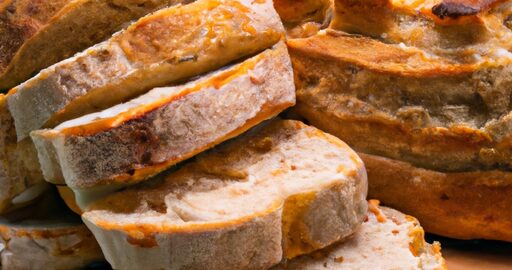 Parmazánový chléb se šťávou.