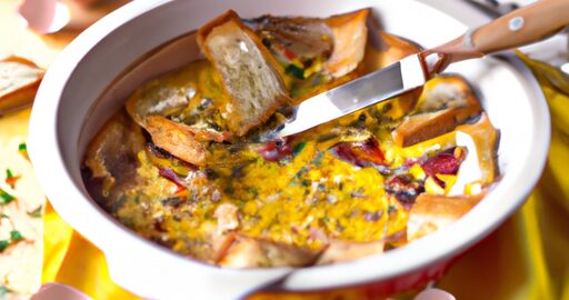 Kuře s houbovou omáčkou a sýrem.