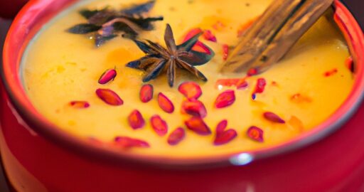 Červený hrášek s kari a kokosovým mlékem