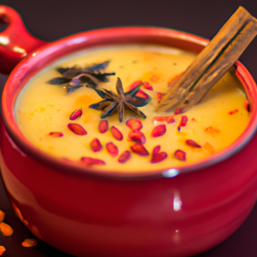 Červený hrášek s kari a kokosovým mlékem