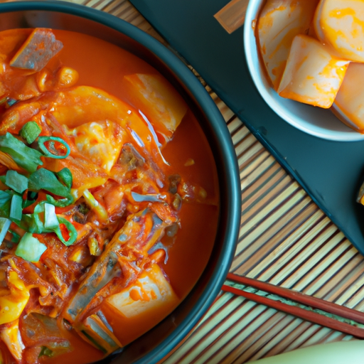 Kimchi jjigae (kimči polévka)