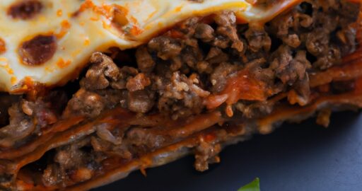 Lasagne bolognese s bešamelovou omáčkou