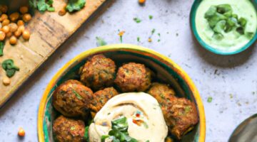 Recept na falafel s hummusem.