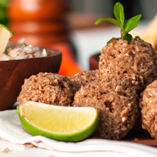 Recept na jehněčí kibbeh s piniovými oříšky