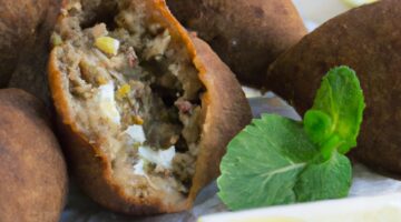 Kibbeh –  tradiční syrské kuličky z mletého masa