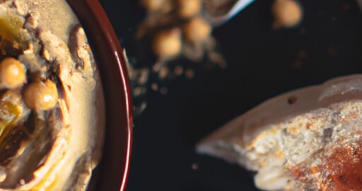Hummus s křupavým chlebem