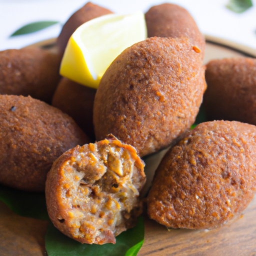 Kibbeh, irácký masový knedlík.