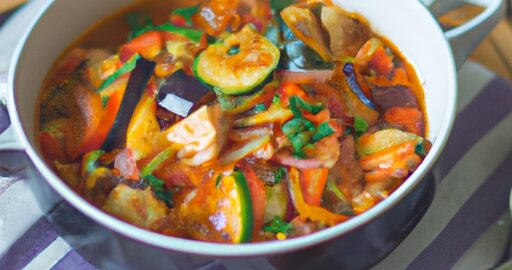 Ratatuille s kuřecím masem