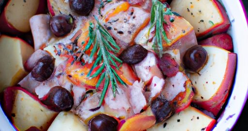 Kuřecí rolády na šťouchaných bramborách.