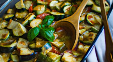 Ratatouille se zeleninou a bylinkami