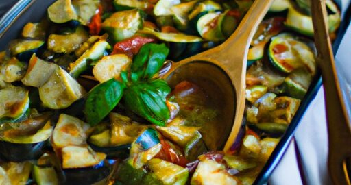 Ratatouille se zeleninou a bylinkami