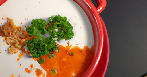 Kari z kuřecího masa s hráchem.