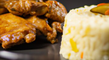 Kouskované kuřecí maso s rýží