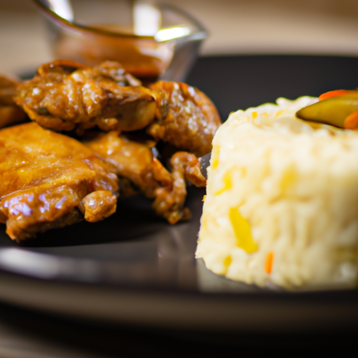 Kouskované kuřecí maso s rýží