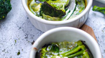 Brokolicový krém se semínky