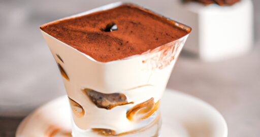 Italská tiramisu s mascarpone a kávou