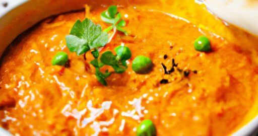 Rajčatový dhal s rýží