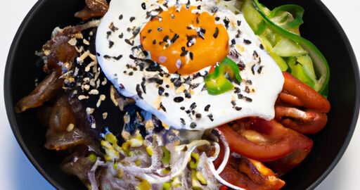 Korejský bibimbap recept