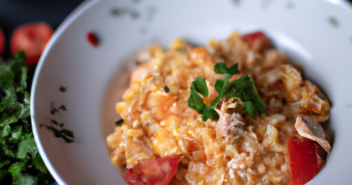 Risotto se žampiony a parmezánem