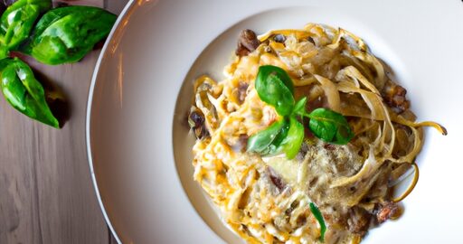 Linguine s pestem a rajčaty