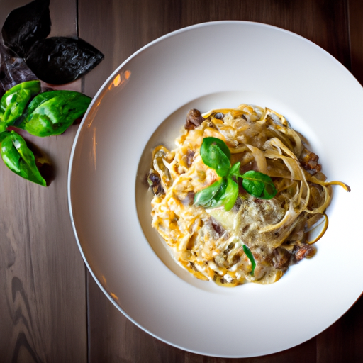 Linguine s pestem a rajčaty