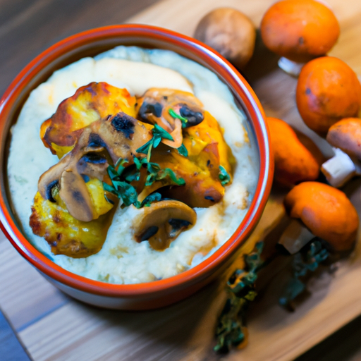 Sýrová cibulová polévka s krutony