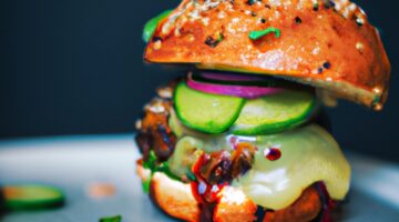 Kořeněné quinoové burgerky s avokádovým dipem