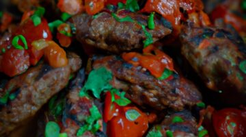 Kořeněný jehněčí kebab