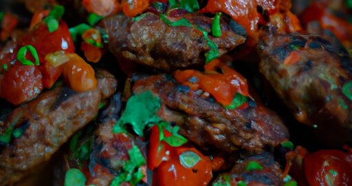 Kořeněný jehněčí kebab