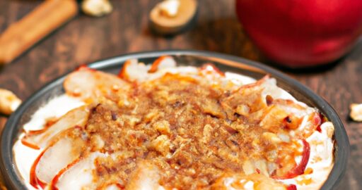 Červený tofů s ovocem.