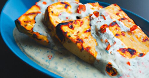 Rajčatový paneer placka s ječmenem.