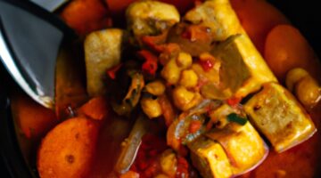 Bramborový guláš s tofu