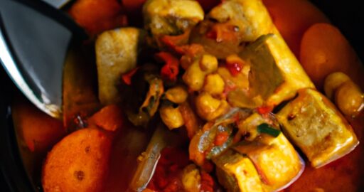 Bramborový guláš s tofu